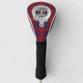 Clan Hamilton Crest & Tartan Golfheadcover (Voorkant)