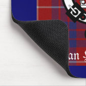 Clan Hamilton Crest & Tartan Muismat (Hoek)