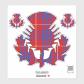Clan Hamilton Distelsticker Sticker (Vel)