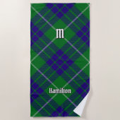 Clan Hamilton Hunting Tartan Beach Towel Strandlaken