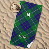 Clan Hamilton Hunting Tartan Beach Towel Strandlaken