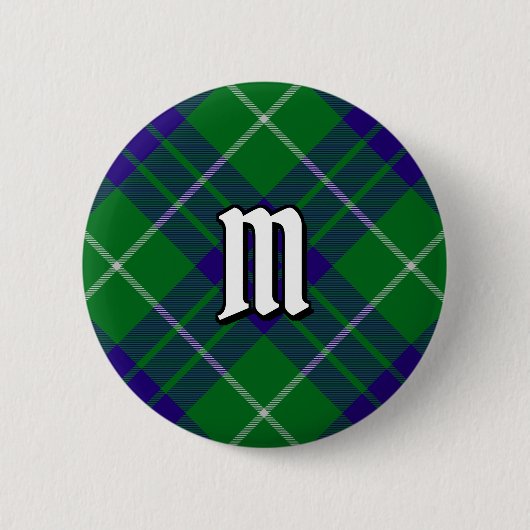 Clan Hamilton Hunting Tartan Button (Voorkant)
