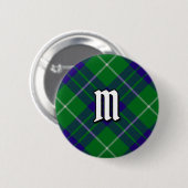 Clan Hamilton Hunting Tartan Button (Voorkant /achterkant)