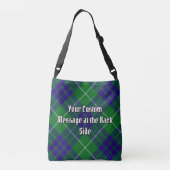 Clan Hamilton Hunting Tartan Crossbody Tas (Achterkant)