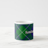 Clan Hamilton Hunting Tartan Espresso Cup Kop (Voorkant)