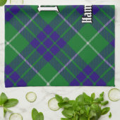 Clan Hamilton Hunting Tartan Kitchen Towel Theedoek (Gevouwen)