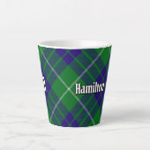 Clan Hamilton Hunting Tartan Latte Mok (Voorkant)