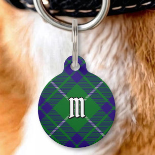 Clan Hamilton Hunting Tartan Pet ID Tag Huisdierpenning