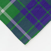 Clan Hamilton Hunting Tartan Pset Fleece Deken (Hoek)