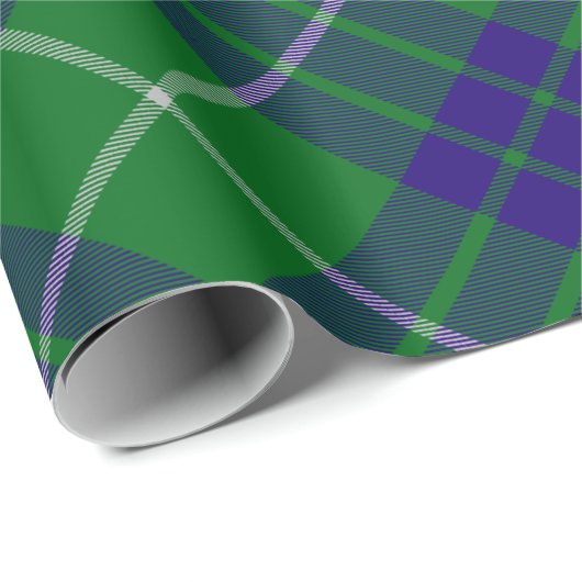 Clan Hamilton Hunting Tartan Wrapping Paper Cadeaupapier (Rol Hoek)