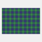 Clan Hamilton Hunting Tartan Wrapping Paper Sheets (Voorkant)