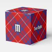 Clan Hamilton Red Tartan Favor Box Bedankdoosjes (Voorkant Zijde)