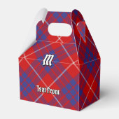 Clan Hamilton Red Tartan Favor Box Bedankdoosjes (Voorkant Zijde)
