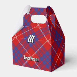 Clan Hamilton Red Tartan Favor Box Bedankdoosjes