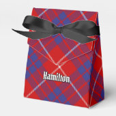 Clan Hamilton Red Tartan Favor Box Bedankdoosjes (Voorkant Zijde)