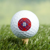 Clan Hamilton Red Tartan Golfvallen Golfballen (Insitu Shirt)