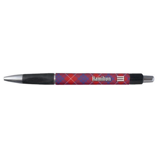 Clan Hamilton Red Tartan Pen (Voorkant)