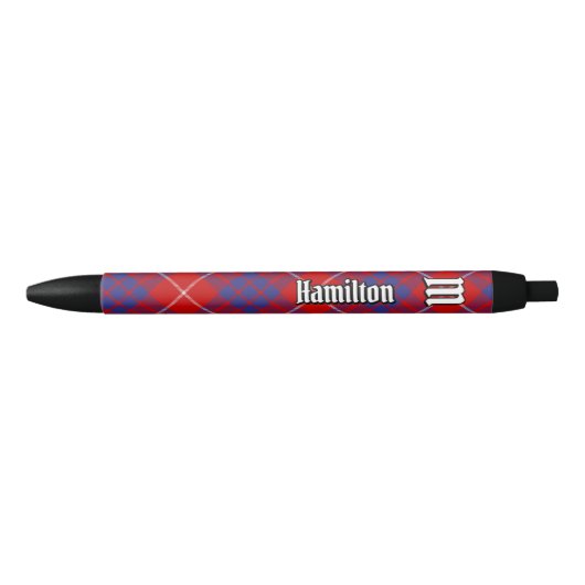 Clan Hamilton Red Tartan Pen (Voorkant)