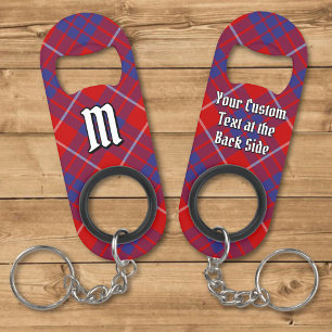 Clan Hamilton Red Tartan Sleutelhanger Mini Flessenopener