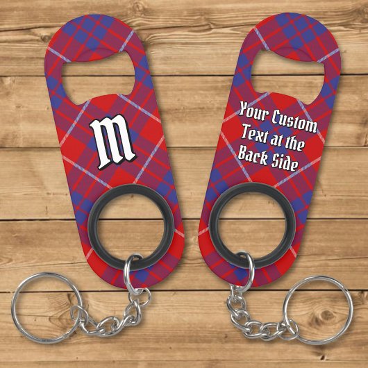 Clan Hamilton Red Tartan Sleutelhanger Mini Flessenopener