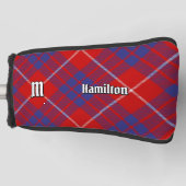 Clan Hamilton Rode Tartan Golfhoofdhoes Golfheadcover (Voorkant)