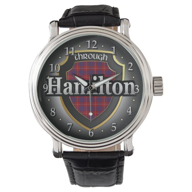 Clan Hamilton Schotland viering horloge (Voorkant)