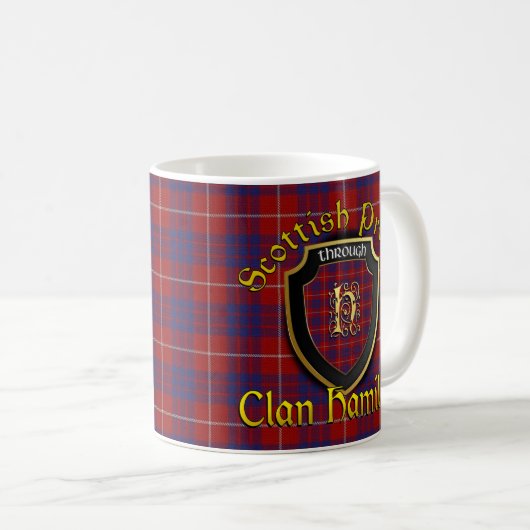 Clan Hamilton Scottish Proud Cups Mokken (Voorkant rechts)