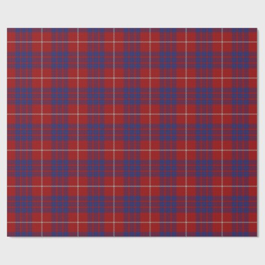 Clan Hamilton Scottish Tartan Cadeaupapier (Vlak)
