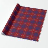 Clan Hamilton Scottish Tartan Cadeaupapier (Uitgerold)