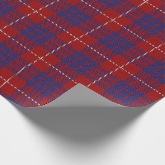 Clan Hamilton Scottish Tartan Cadeaupapier (Hoek)