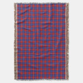 Clan Hamilton Tartan Deken (Voorkant Verticaal)