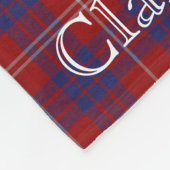 Clan Hamilton Tartan Fleece Blanket Deken (Hoek)
