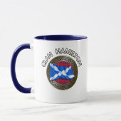 Clan Hamilton Tartan Knot & Flag Mok (Links)