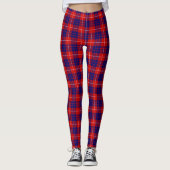Clan Hamilton Tartan Leggings (Voorkant)
