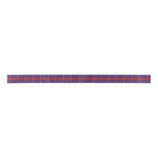 Clan Hamilton Tartan Satijnen Lint (Voorkant)