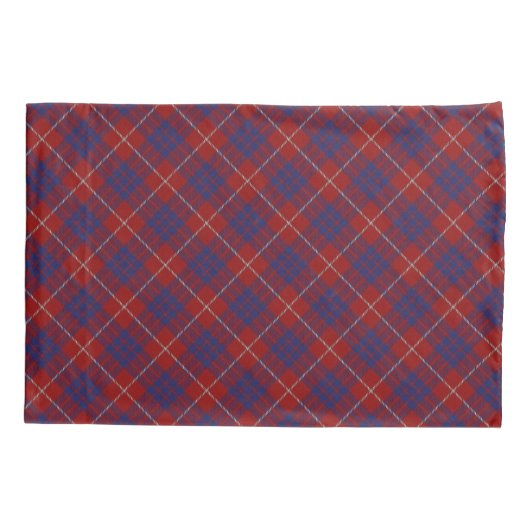 Clan Hamilton Tartan Schotse viering Kussensloop (Achterkant)