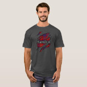 Clan Hamilton Tartan Spirit Shirt (Voorkant volledig)