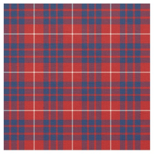 Clan Hamilton Tartan Stof (Close Up)