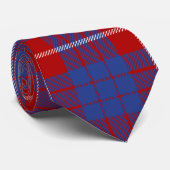 Clan Hamilton Tartan Stropdas (Opgerold)