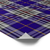 Clan Hannah Tartan - Digitaal downloaden Poster (Hoek)