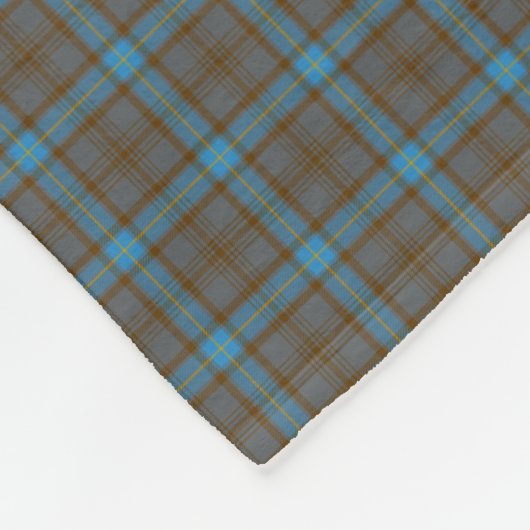 Clan Hannah Tartan Fleece Deken (Hoek)