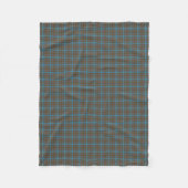 Clan Hannah Tartan Fleece Deken (Voorkant)