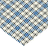 Clan Hannay Blauw en Wit Schots Tartan Korte Tafelloper (Hoek)