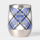 Clan Hannay Crest over Tartan (Achterkant)