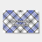 Clan Hannay Crest over Tartan Badge (Achterkant)