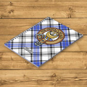 Clan Hannay Crest over Tartan Notitieboek