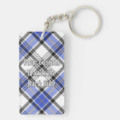 Clan Hannay Crest over Tartan Sleutelhanger (achterkant)