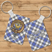 Clan Hannay Crest over Tartan Sleutelhanger