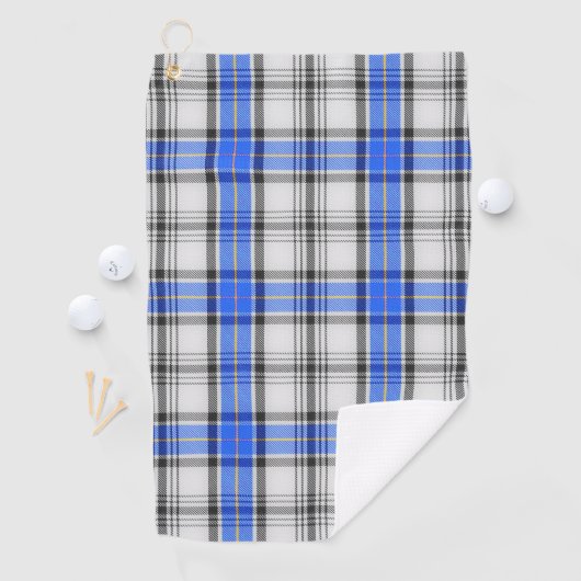 Clan Hannay Scottish Tartan Golfhanddoek (Insitu)