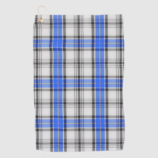 Clan Hannay Scottish Tartan Golfhanddoek (Voorkant)